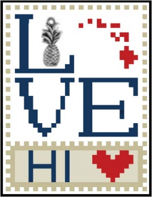 click here to view larger image of Love Bits States - Love Hawaii (chart)