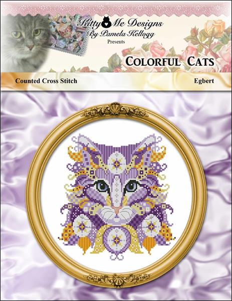 click here to view larger image of Colorful Cats - Egbert (chart)