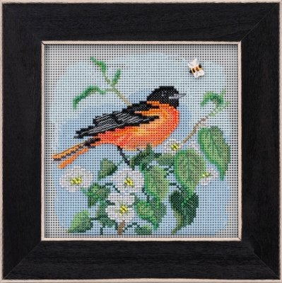 click here to view larger image of Baltimore Oriole (2020) (counted cross stitch kit)