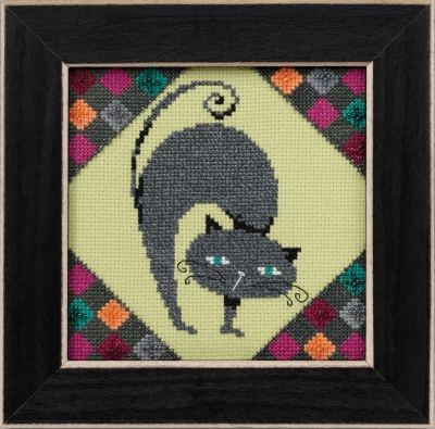 click here to view larger image of Ashes - Alley Cats (counted cross stitch kit)