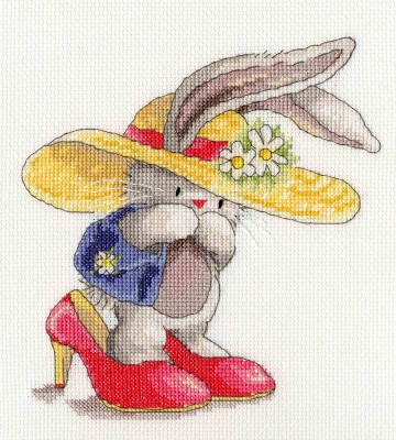 click here to view larger image of Dressing Up (counted cross stitch kit)