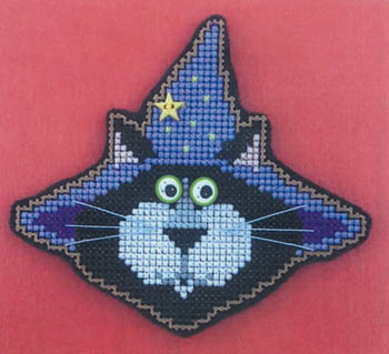 click here to view larger image of Abra Cat Dabra Kit (counted cross stitch kit)