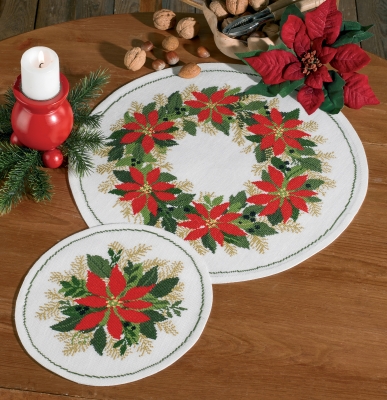 click here to view larger image of Christmas Stars (bottom) (counted cross stitch kit)