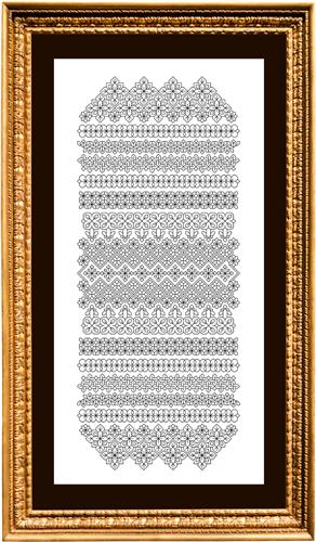 click here to view larger image of Blackwork Band Study 1 (chart)