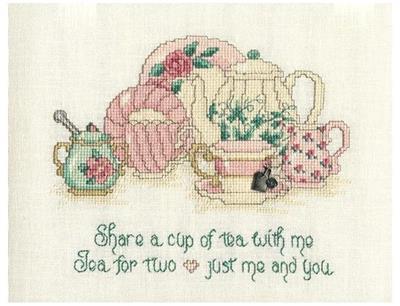 click here to view larger image of Tea For Two - Sue Hillis (chart)