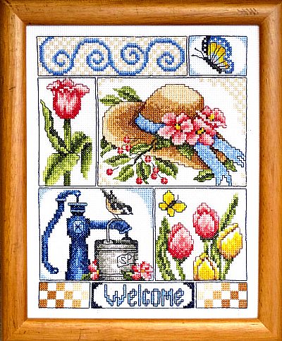 click here to view larger image of Beautiful Blessings (counted cross stitch kit)