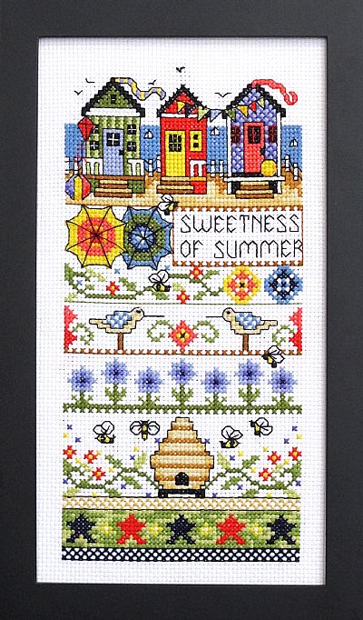 click here to view larger image of Sweetness of Summer (counted cross stitch kit)