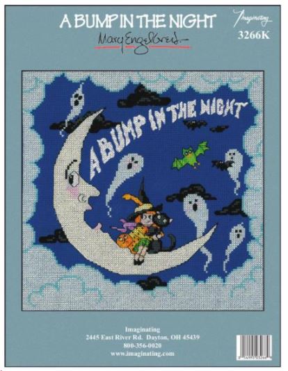 click here to view larger image of Bump In The Night - Mary Engelbreit (counted cross stitch kit)