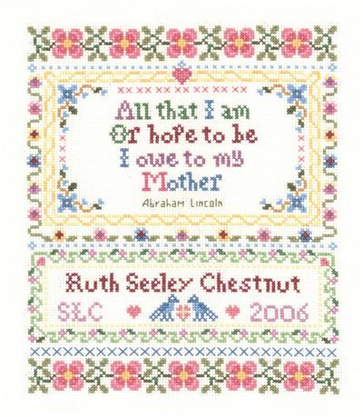 click here to view larger image of All That I Am - Sandra Cozzolino (counted cross stitch kit)