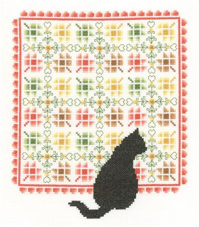 click here to view larger image of Autumn Quilt - Pamela Kellogg (counted cross stitch kit)