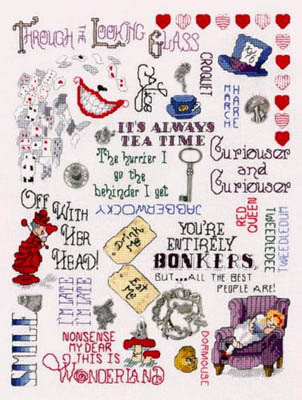 click here to view larger image of Wonderland (w/charms) (chart)