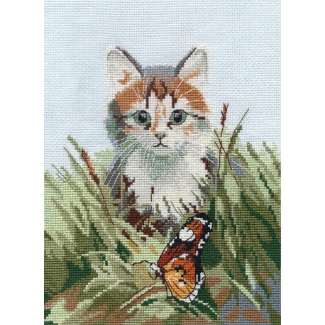 click here to view larger image of Amazing Meeting (counted cross stitch kit)