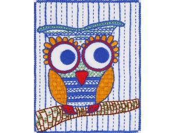 click here to view larger image of Owl (embroidery kit)