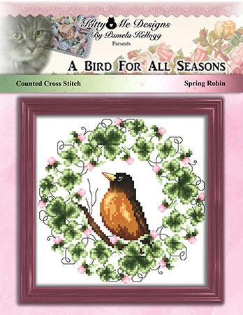 click here to view larger image of Bird for all Seasons - Spring Robin (chart)