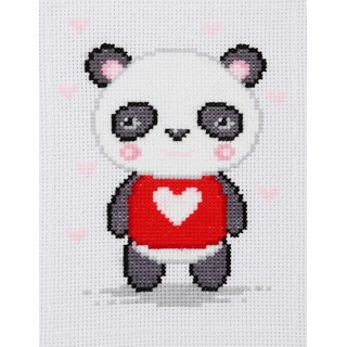 click here to view larger image of Panda - 0230 (counted cross stitch kit)