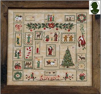 click here to view larger image of Advent Sampler (chart)