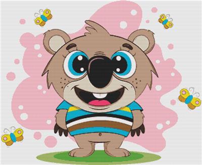 click here to view larger image of Cute Cartoon Koala (chart)
