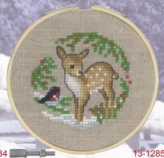 click here to view larger image of Bambi (counted cross stitch kit)