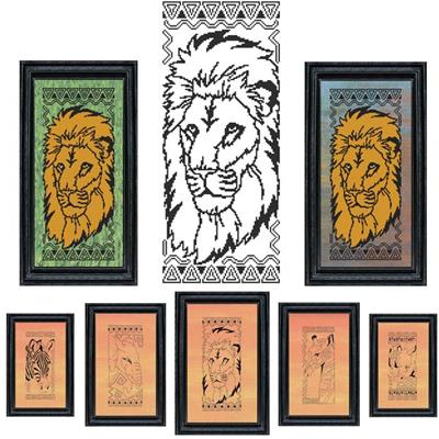 click here to view larger image of African Animals Series - Lion (chart)