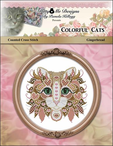 click here to view larger image of Colorful Cats - Gingerbread (chart)