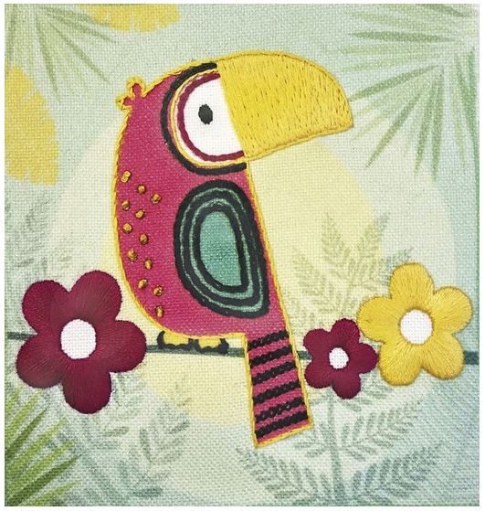 click here to view larger image of Toucan (embroidery kit)