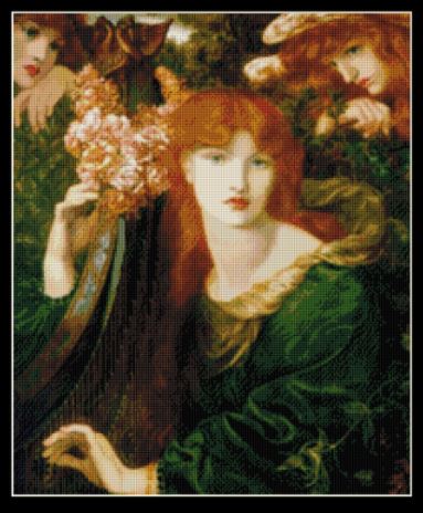 click here to view larger image of La Ghirlandaia (Small) - D.G. Rosetti (chart)