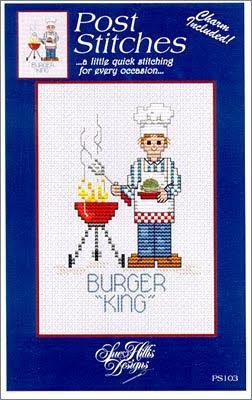 click here to view larger image of Burger King w/charm - Sue Hillis (chart)