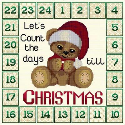 click here to view larger image of Advent Countdown Clock (chart)