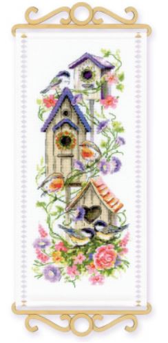 click here to view larger image of Housewarming (counted cross stitch kit)