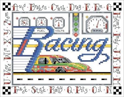 click here to view larger image of ABCs of Racing (chart)