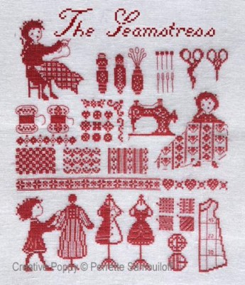 click here to view larger image of Seamstress (chart)