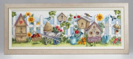 click here to view larger image of Bird Yard (counted cross stitch kit)