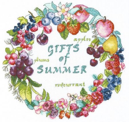 click here to view larger image of Berry Fresh M-434C (counted cross stitch kit)