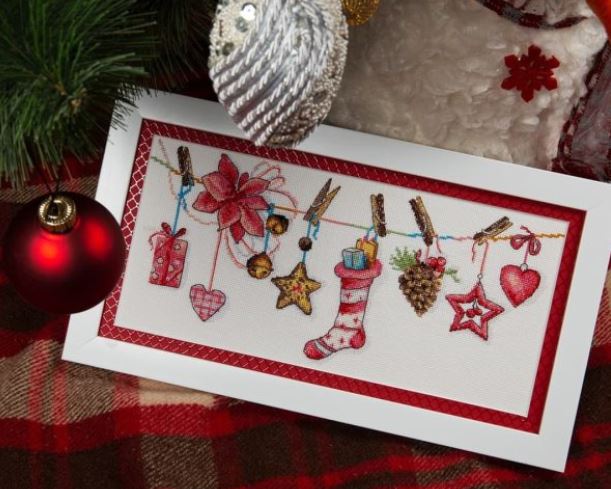 click here to view larger image of Festive Mood (counted cross stitch kit)