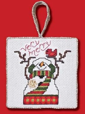 click here to view larger image of Very Merry Snowman (chart)