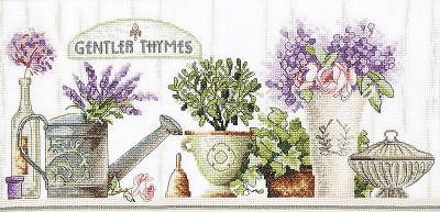 click here to view larger image of Quite Times (counted cross stitch kit)