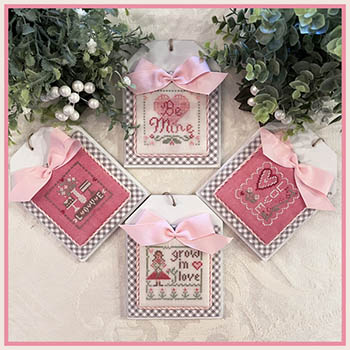 Cross Stitch Petites - Loveable Petites - click here for more details about chart