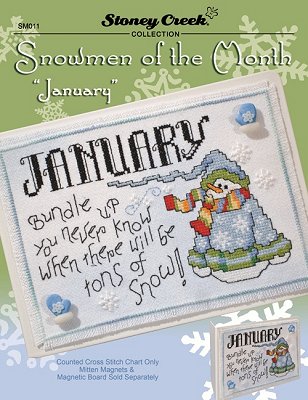 Snowman of the Month - January - click here for more details about chart