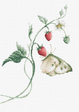 click here to view larger image of Aroma of Summer (counted cross stitch kit)