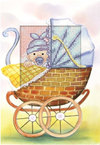 click here to view larger image of Card - SA6270 (counted cross stitch kit)