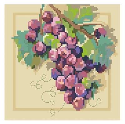 click here to view larger image of Grapes on Vine   (chart)