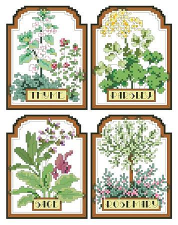click here to view larger image of Herb Seed Packets (chart)