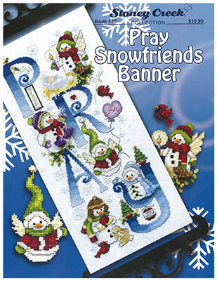click here to view larger image of Pray Snowfriends Banner (chart)