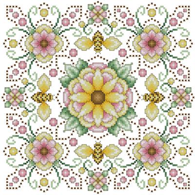 click here to view larger image of Four Seasons Mandalas Summer (chart)