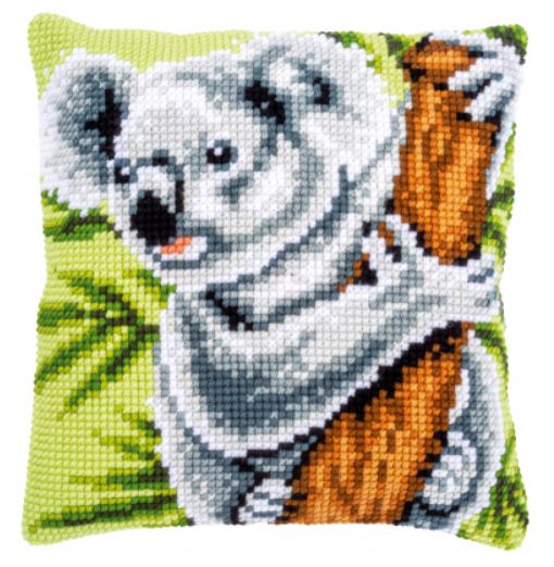 click here to view larger image of Koala Cushion  (needlepoint kit)