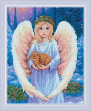 My Sweet Angel - click here for more details about counted cross stitch kit