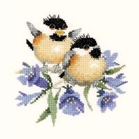 click here to view larger image of Bluebell Chick-Chat	 (counted cross stitch kit)