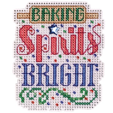 click here to view larger image of Baking Spirits Bright (2023) (counted cross stitch kit)