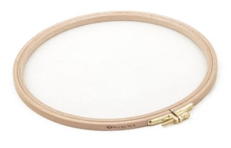 click here to view larger image of Nurge Screwed Beechwood Embroidery Hoop - 11" (accessory)