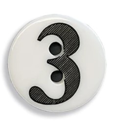 click here to view larger image of 3 Button (white) (buttons)